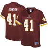Danny Johnson Washington Redskins Nfl Pro Line Womens Player Jersey - Burgundy - Robokeg