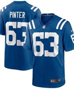 Danny Pinter Indianapolis Colts Game Jersey - Royal Nfl - Robokeg