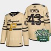 Danton Heinen 43 Pittsburgh Penguins 2023 Winter Classic Cream Jersey - Robokeg