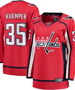 Darcy Kuemper Washington Capitals Fanatics Branded Womens Home Breakaway Player Jersey - Red Nhl - Robokeg
