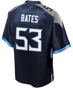 Daren Bates Tennessee Titans Nfl Pro Line Team Player Jersey - Navy - Robokeg