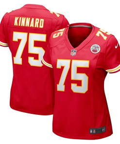 Darian Kinnard Kansas City Chiefs Womens Game Player Jersey - Red Nfl - Robokeg