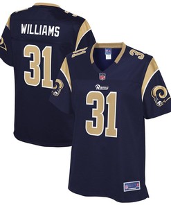 Darious Williams Los Angeles Rams Nfl Pro Line Womens Team Player Jersey - Navy - Robokeg