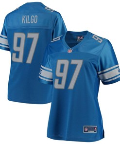 Darius Kilgo Detroit Lions Nfl Pro Line Womens Team Player Jersey - Blue - Robokeg