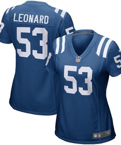 Darius Leonard Indianapolis Colts Nike Womens Game Jersey - Royal - Robokeg