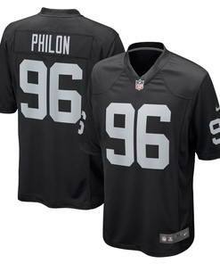 Darius Philon Las Vegas Raiders Game Jersey - Black Nfl - Robokeg