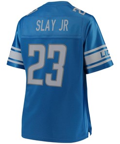 Darius Slay Jr Detroit Lions Nfl Pro Line Womens Team Color Player Jersey - Blue - Robokeg