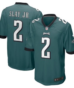 Darius Slay Jr. Philadelphia Eagles Game Jersey - Midnight Green Nfl - Robokeg
