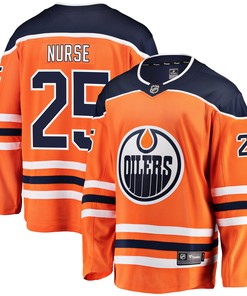 Darnell Nurse Edmonton Oilers Fanatics Branded Breakaway Player Jersey - Orange Nhl - Robokeg