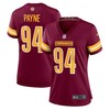 Daron Payne Washington Commanders Womens Player Game Jersey - Burgundy Nfl - Robokeg