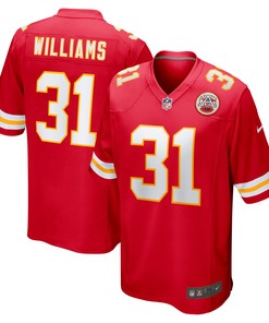 Darrel Williams Kansas City Chiefs Game Jersey - Red Nfl - Robokeg