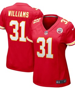 Darrel Williams Kansas City Chiefs Womens Game Jersey - Red Nfl - Robokeg