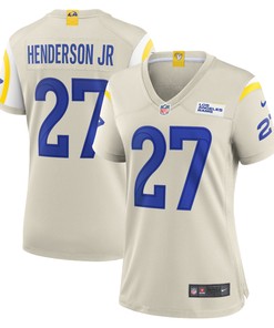 Darrell Henderson Jr. Los Angeles Rams Womens Player Game Jersey - Bone Nfl - Robokeg