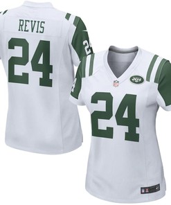 Darrelle Revis New York Jets Nike Womens Game Jersey - White - Robokeg