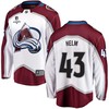 Darren Helm 43 Colorado Avalanche Stanley Cup 2023 Playoffs Patch Away Breakaway Men Jersey - White - Robokeg