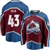 Darren Helm 43 Colorado Avalanche Stanley Cup 2023 Playoffs Patch Home Breakaway Men Jersey - Burgundy - Robokeg