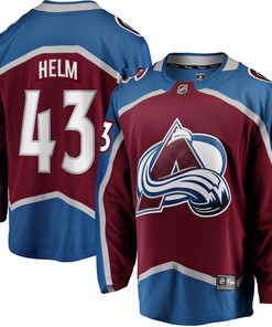 Darren Helm Colorado Avalanche Fanatics Branded Home Breakaway Player Jersey - Burgundy Nhl - Robokeg