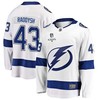 Darren Raddysh 43 Tampa Bay Lightning Stanley Cup 2023 Playoffs Patch Away Breakaway Men Jersey - White - Robokeg