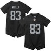 Darren Waller Las Vegas Raiders Newborn & Infant Game Romper Jersey - Black Nfl - Robokeg