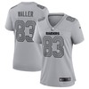 Darren Waller Las Vegas Raiders Womens Atmosphere Fashion Game Jersey - Gray Nfl - Robokeg