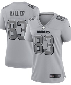 Darren Waller Las Vegas Raiders Womens Atmosphere Fashion Game Jersey - Gray Nfl - Robokeg
