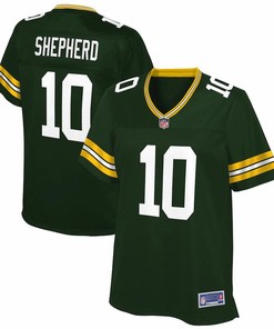 Darrius Shepherd Green Bay Packers Nfl Pro Line Womens Team Player Jersey - Green - Robokeg