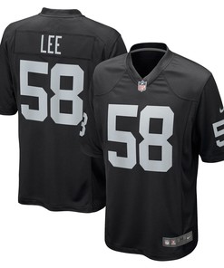 Darron Lee Las Vegas Raiders Game Jersey - Black Nfl - Robokeg