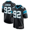 Darryl Johnson Carolina Panthers Game Jersey - Black Nfl - Robokeg