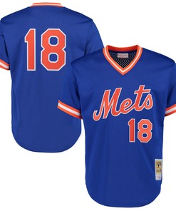 Darryl Strawberry New York Mets Mitchell & Ness Cooperstown Mesh Batting Practice Jersey - Royal Mlb - Robokeg