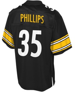 Dashaun Phillips Pittsburgh Steelers Nfl Pro Line Player Jersey - Black - Robokeg