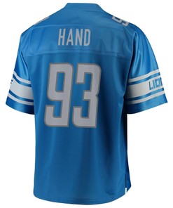 Dashawn Hand Detroit Lions Nfl Pro Line Player Jersey - Blue - Robokeg