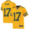 Davante Adams Green Bay Packers Inverted Team Game Jersey - Gold Nfl - Robokeg