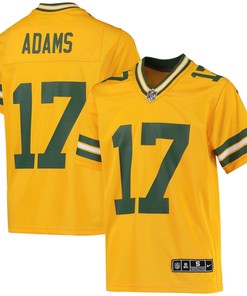 Davante Adams Green Bay Packers Inverted Team Game Jersey - Gold Nfl - Robokeg