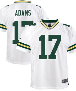 Davante Adams Green Bay Packers Nike Youth Game Jersey - White - Robokeg