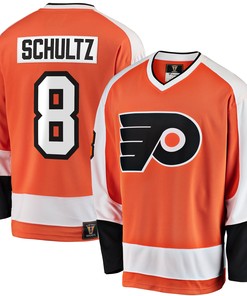 Dave Schultz Philadelphia Flyers Fanatics Branded Premier Breakaway Retired Player Jersey - Orange Nhl - Robokeg