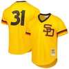 Dave Winfield San Diego Padres Mitchell & Ness Cooperstown Collection Mesh Batting Practice Jersey - Gold Mlb - Robokeg