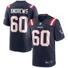 David Andrews New England Patriots Game Jersey - Navy Nfl - Robokeg