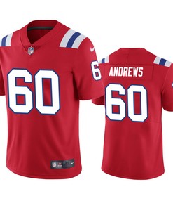 David Andrews New England Patriots Red Vapor Limited Jersey - Robokeg