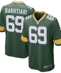 David Bakhtiari Green Bay Packers Game Player Jersey - Green Nfl - Robokeg