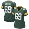 David Bakhtiari Green Bay Packers Womens Game Jersey - Green Nfl - Robokeg