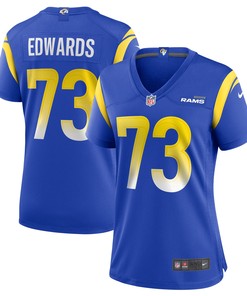 David Edwards Los Angeles Rams Womens Game Jersey - Royal Nfl - Robokeg