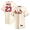 David Freese 23 St. Louis Cardinals Alternate Jersey - Men Cream - Robokeg