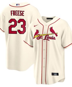 David Freese 23 St. Louis Cardinals Alternate Jersey - Men Cream - Robokeg