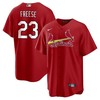 David Freese 23 St. Louis Cardinals Alternate Jersey - Men Red - Robokeg