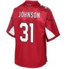 David Johnson Arizona Cardinals Nfl Pro Line Team Color Player Jersey - Cardinal - Robokeg
