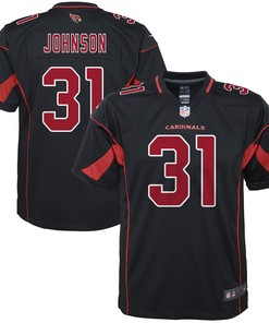 David Johnson Arizona Cardinals Nike Youth Color Rush Game Jersey - Black - Robokeg