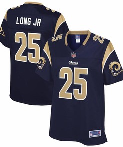 David Long Los Angeles Rams Nfl Pro Line Womens Player Jersey - Navy - Robokeg