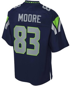 David Moore Seattle Seahawks Nfl Pro Line Team Color Player Jersey - College Navy - Robokeg