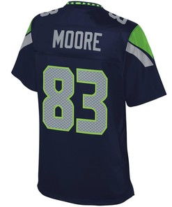 David Moore Seattle Seahawks Nfl Pro Line Womens Home Player Jersey - College Navy - Robokeg