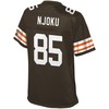 David Njoku Cleveland Browns Nfl Pro Line Womens Historic Logo Player Jersey - Brown - Robokeg